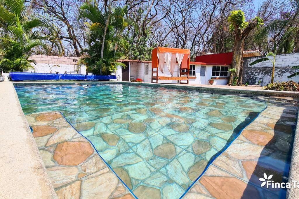 Finca Taino. Hermosa Casa Con Alberca Хьютепек Экстерьер фото
